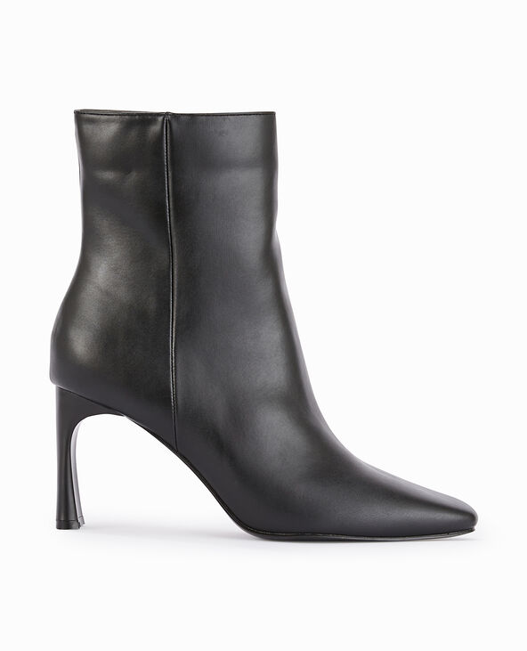 Boots avec talon fin et plat noir - Pimkie
