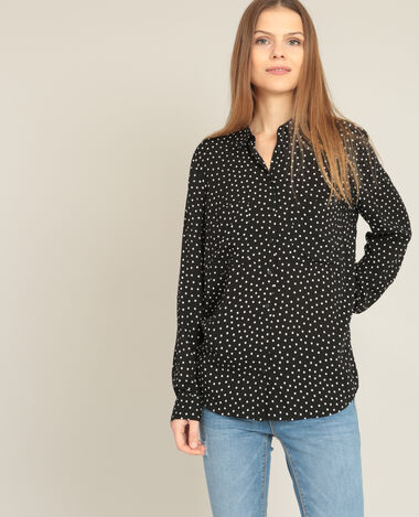 Chemise fluide noir - Pimkie