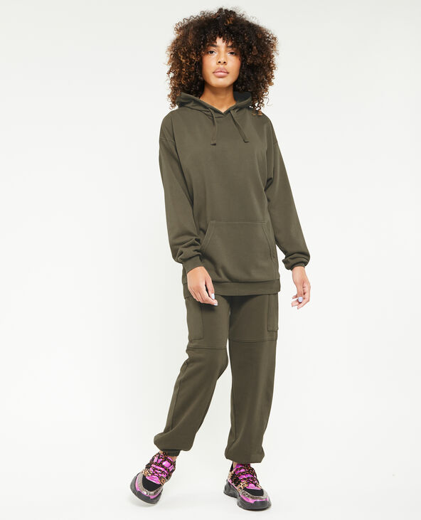 Pantalon de jogging cargo vert kaki - Pimkie