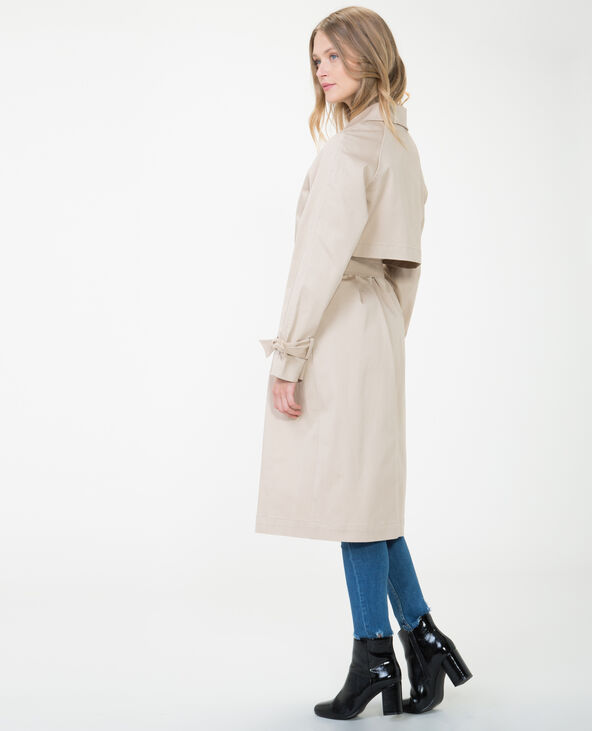 Trench-coat long beige - Pimkie
