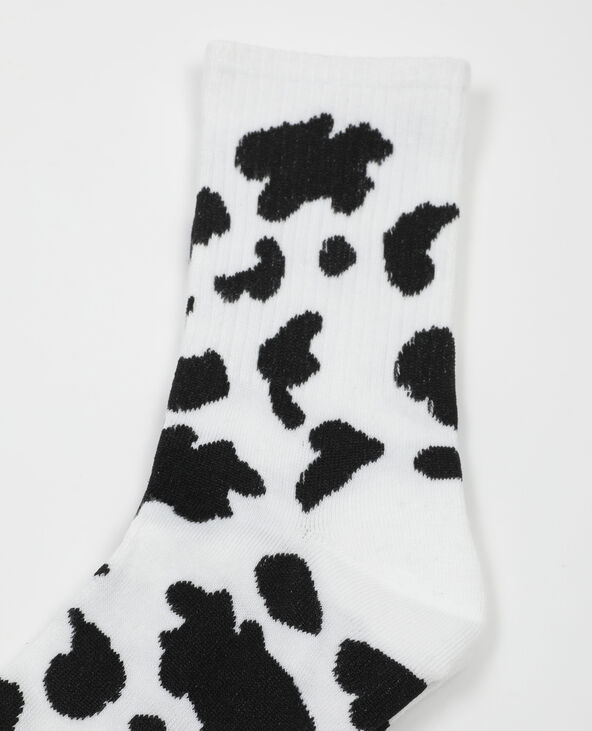 Chaussettes dalmatien blanc - Pimkie