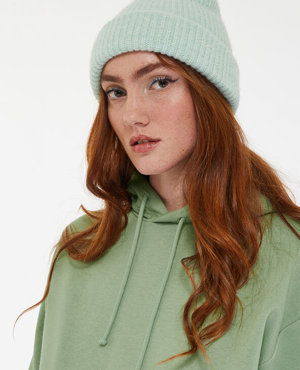 Sweat capuche oversize vert - Pimkie