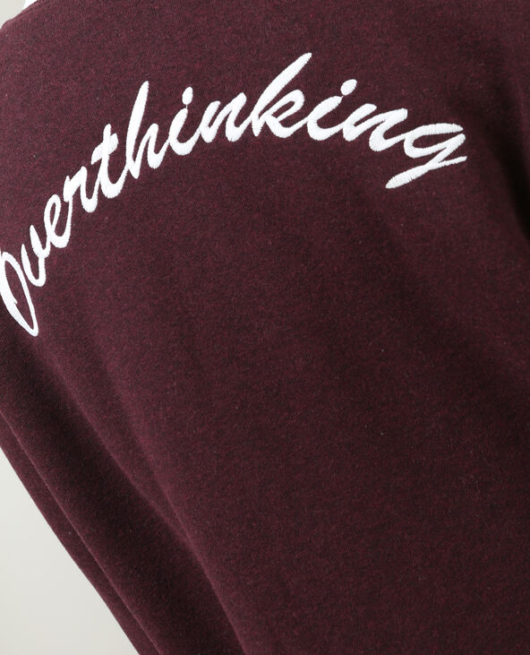 Sweat teddy violet - Pimkie