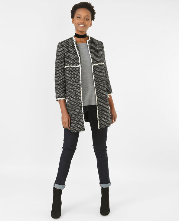 Pull doux gris chiné - Pimkie