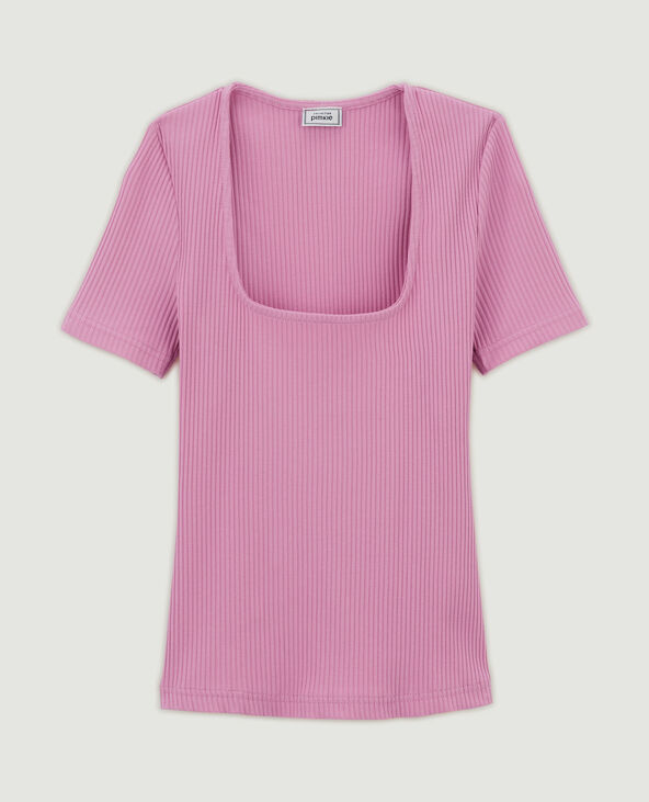 T-shirt à manches courtes rose - Pimkie