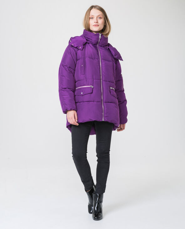 Doudoune longue XL violet - Pimkie
