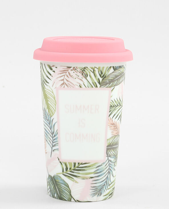 Travel mug bleu turquoise - Pimkie