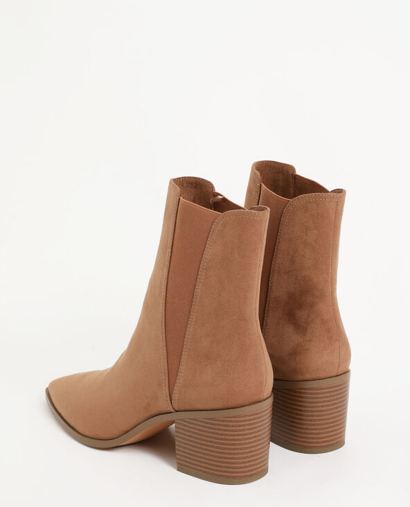Boots style western marron - Pimkie
