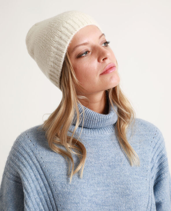 Bonnet doux blanc - Pimkie