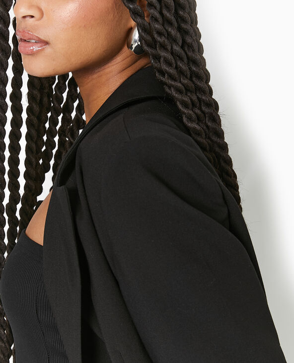 Veste blazer 1 bouton noir - Pimkie