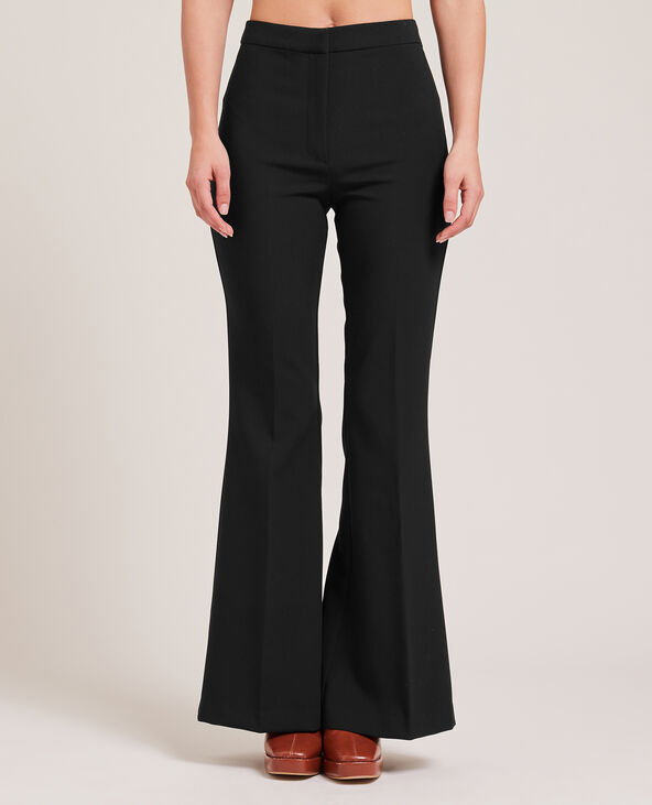 Pantalon flare noir - Pimkie