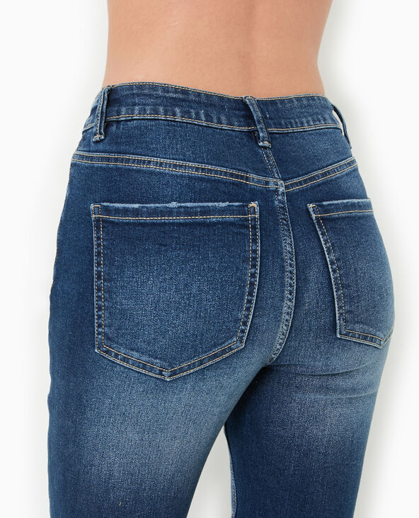 Jean skinny taille haute bleu marine - Pimkie
