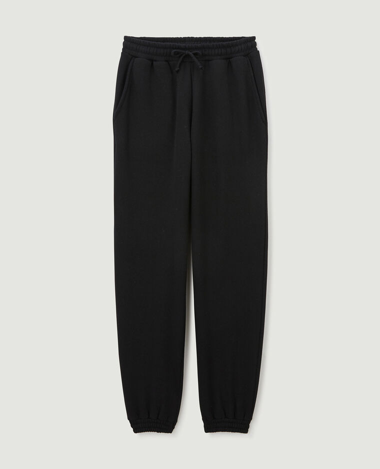 Pantalon de jogging en molleton noir - Pimkie