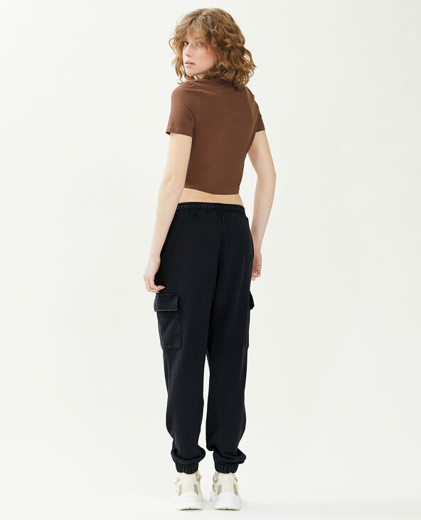 Pantalon de jogging cargo noir - Pimkie