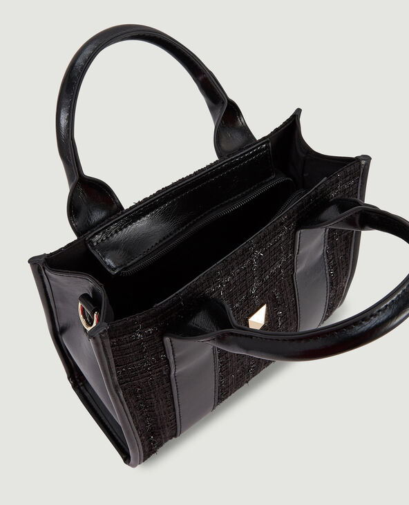 Sac noir carré discount