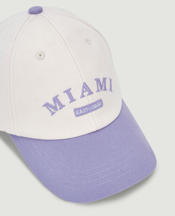 Casquette bicolore blanc - Pimkie