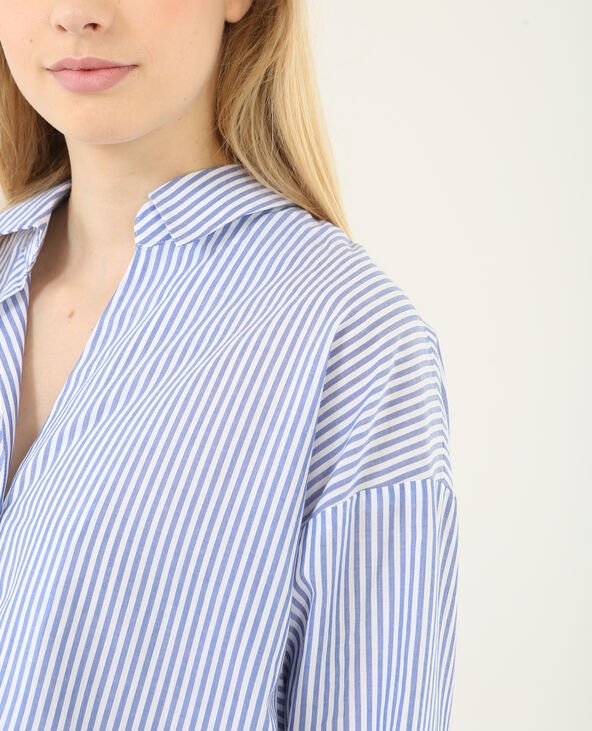 Chemise rayée blanc - Pimkie