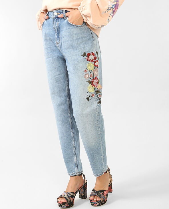 Jean mum brode