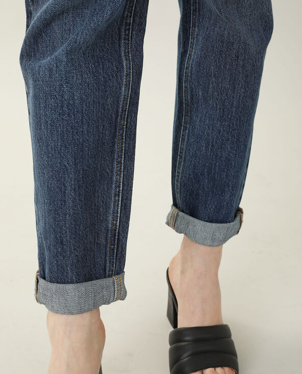 Jean mom bleu marine - Pimkie