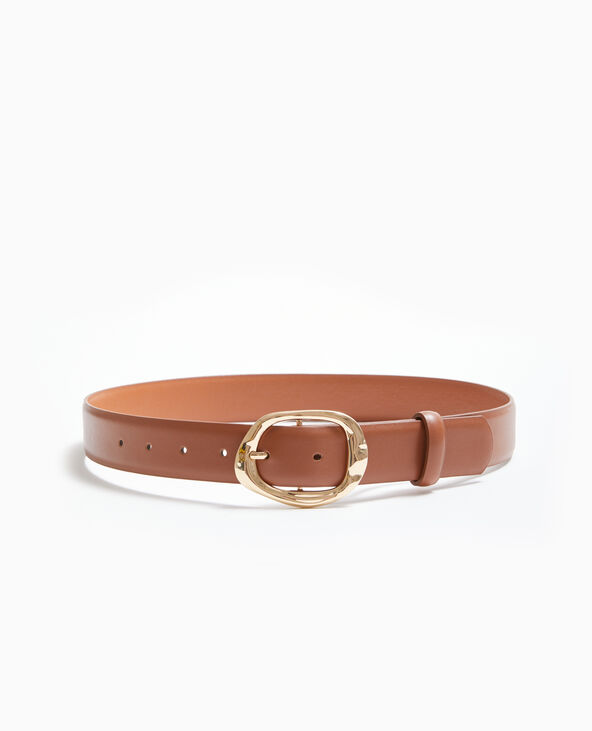 Ceinture avec boucle fantaisie marron - Pimkie