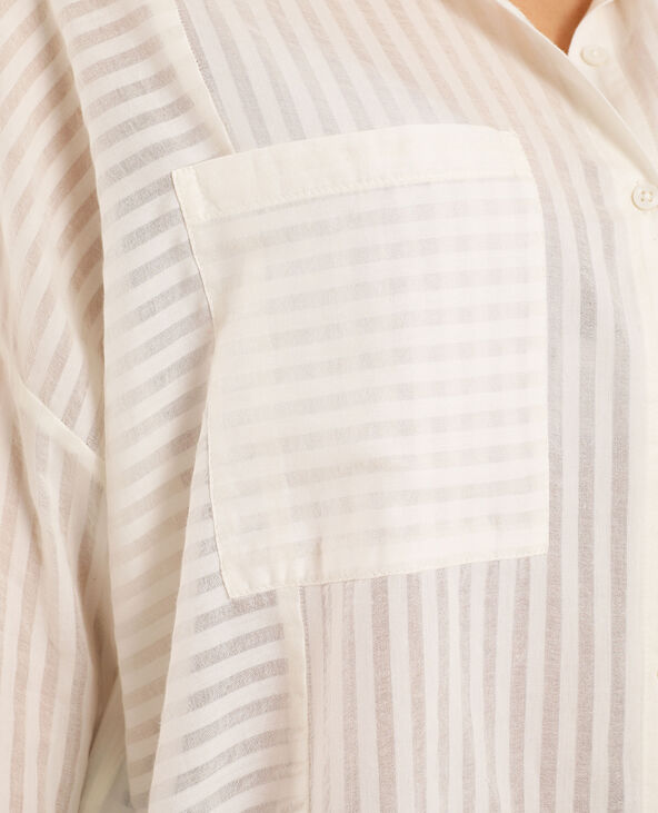 Chemise ample blanc - Pimkie