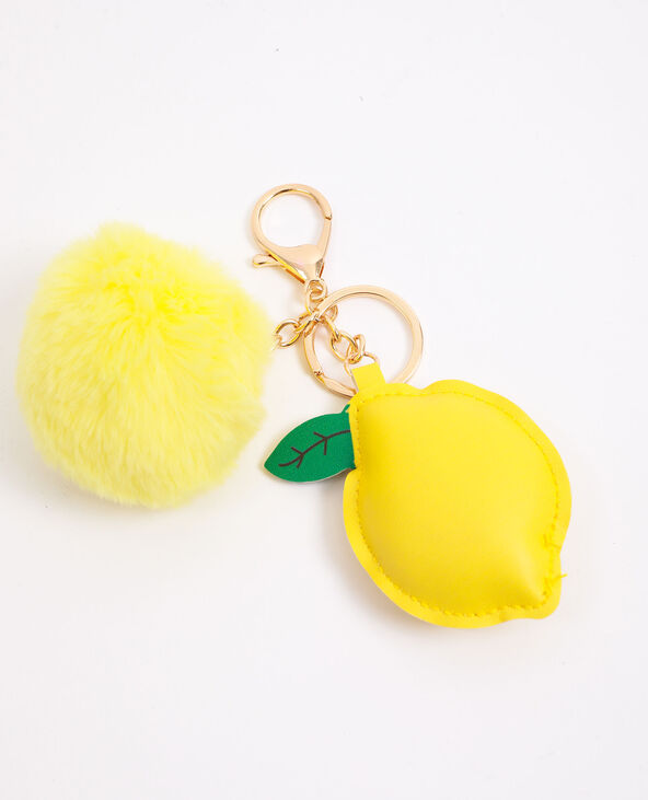 Porte-clés citron jaune - Pimkie