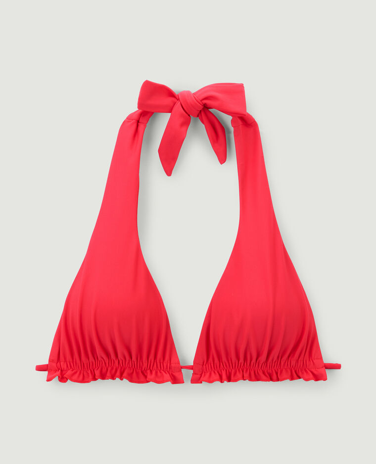 Haut de maillot de bain multiposition rouge - Pimkie