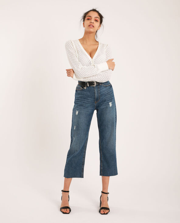 Gilet court blanc - Pimkie