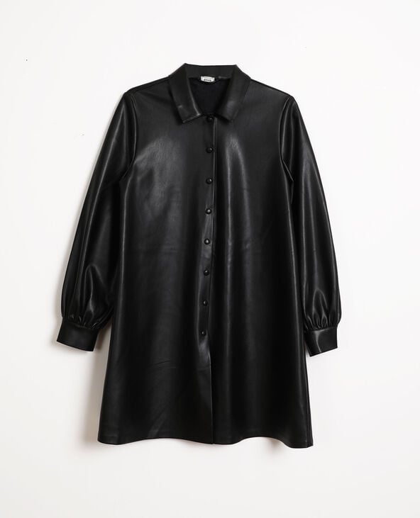 Robe simili cuir
