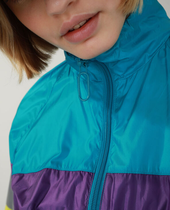 Coupe-vent bleu turquoise - Pimkie