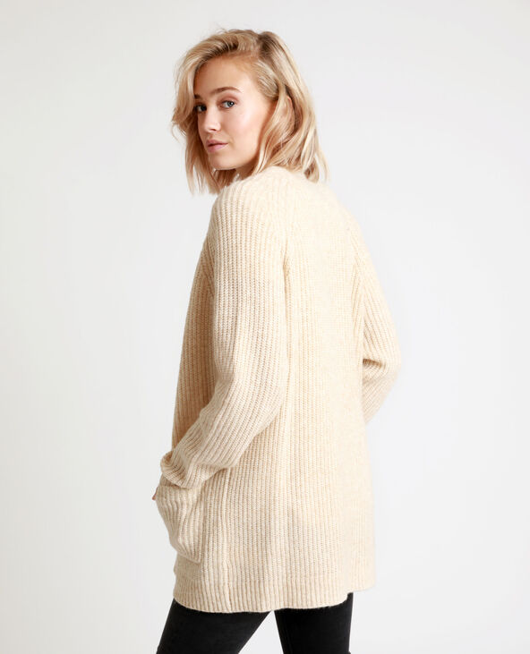 Cardigan femme shop mi long
