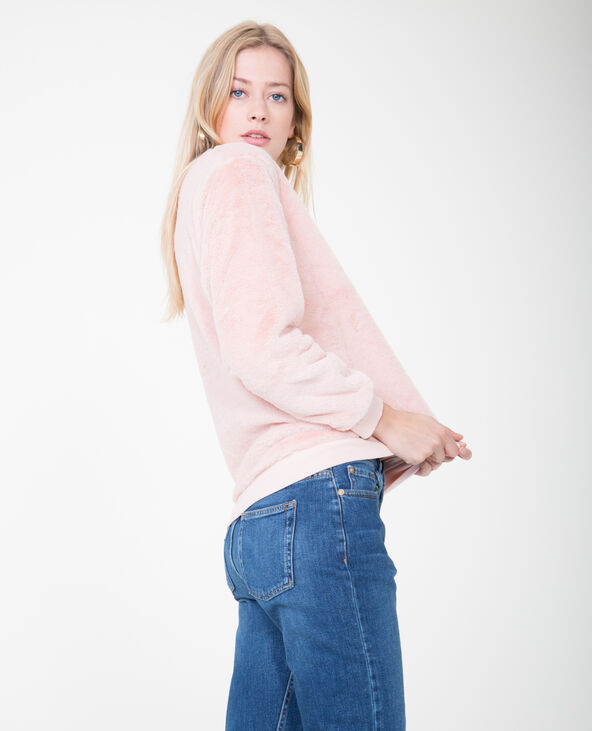 Sweat on sale fausse fourrure