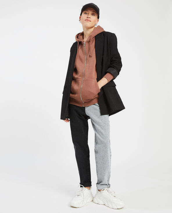 Jean mom taille haute bicolore gris - Pimkie