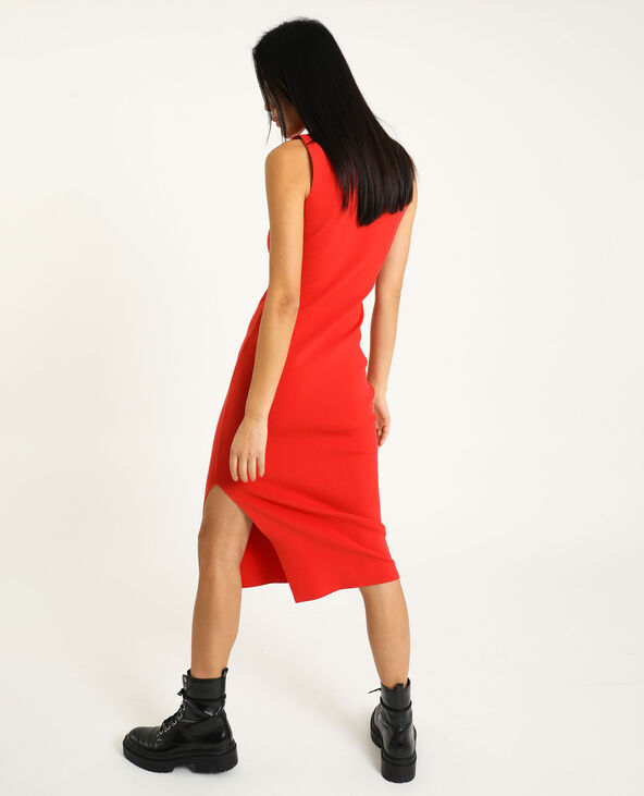 Robe moulante rouge - Pimkie