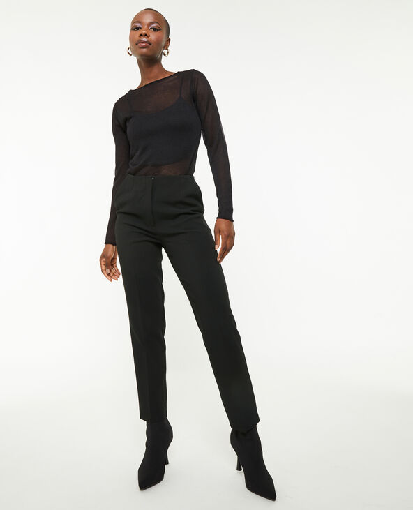 Pantalon cigarette noir - Pimkie