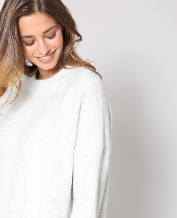 Robe pull gris chiné - Pimkie