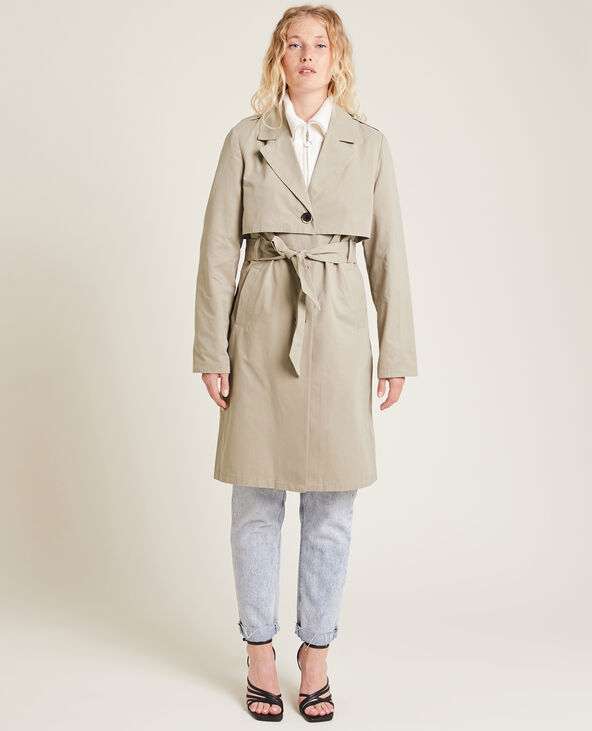 Trench basique beige - Pimkie