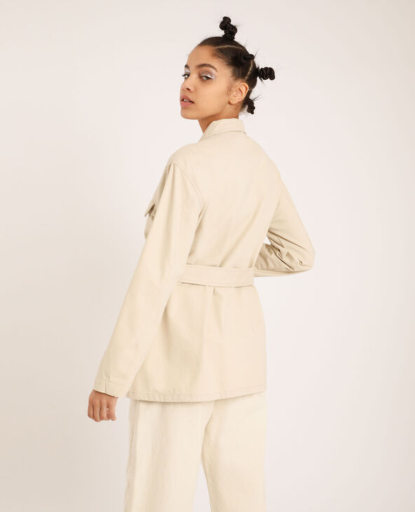 Veste saharienne blanc - Pimkie