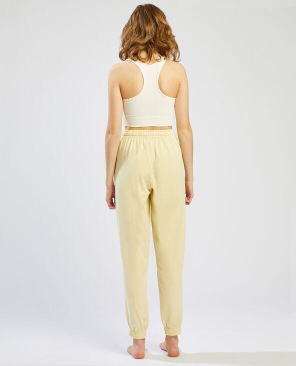 Brassière sans couture maille côtelée blanc - Pimkie