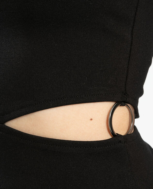 Top asymétrique noir - Pimkie