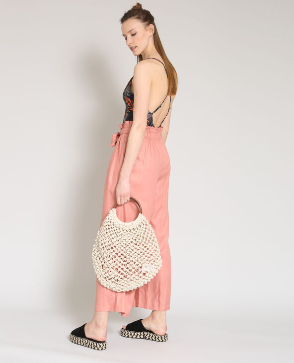 Pantalon large vieux rose - Pimkie