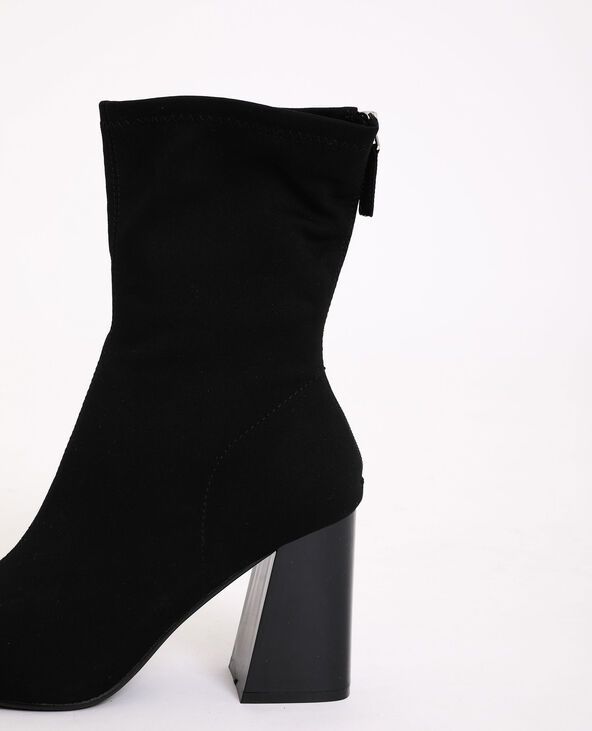 Bottes à talons noir - Pimkie