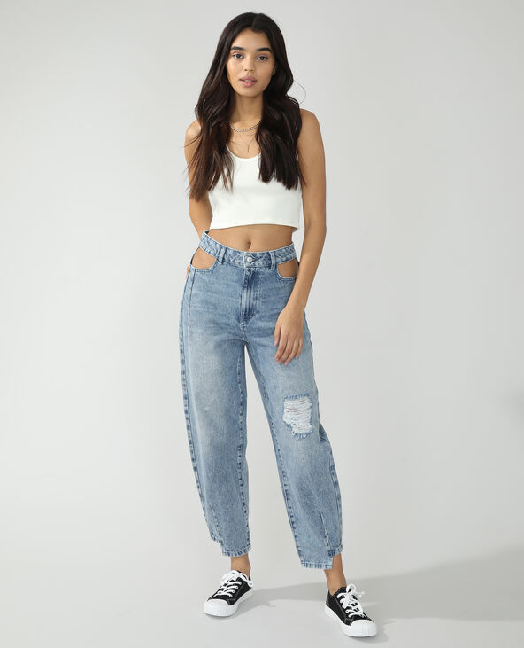 Jean slouchy high waist
