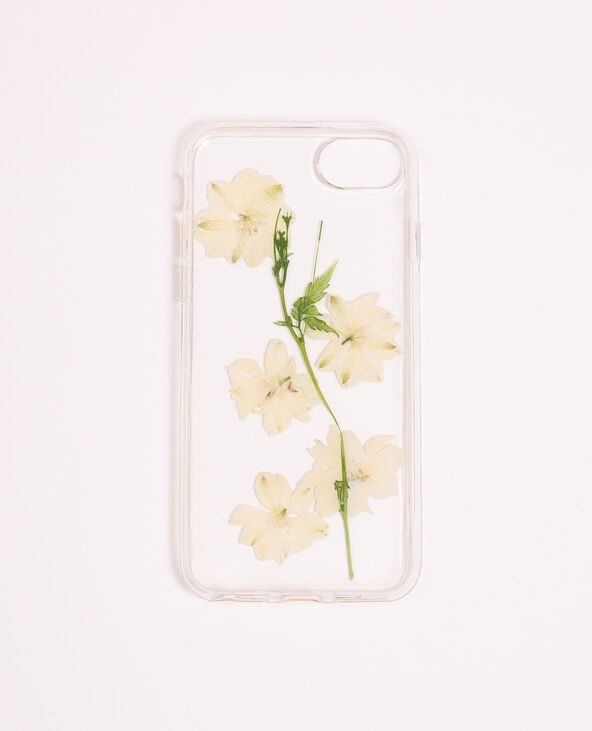 Coque compatible iPhone blanc - Pimkie