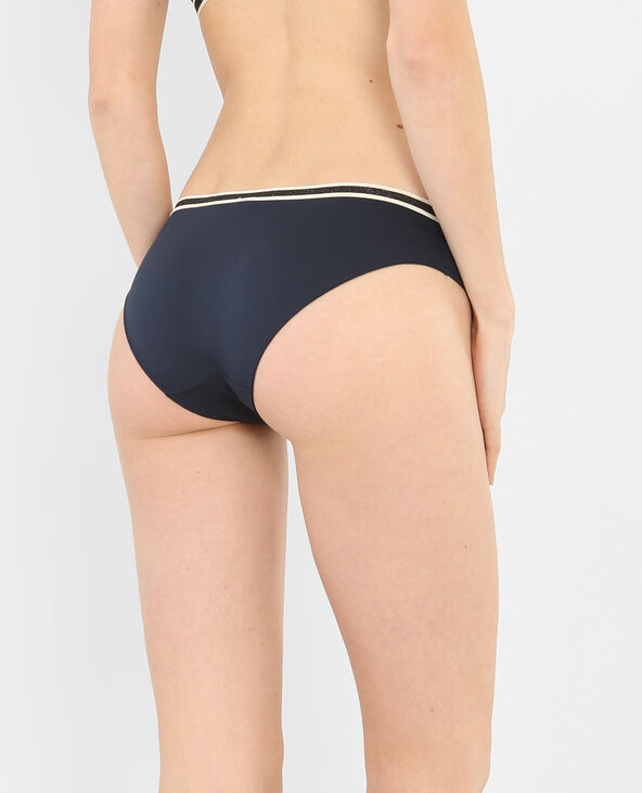 Culotte liseré sport bleu marine - Pimkie
