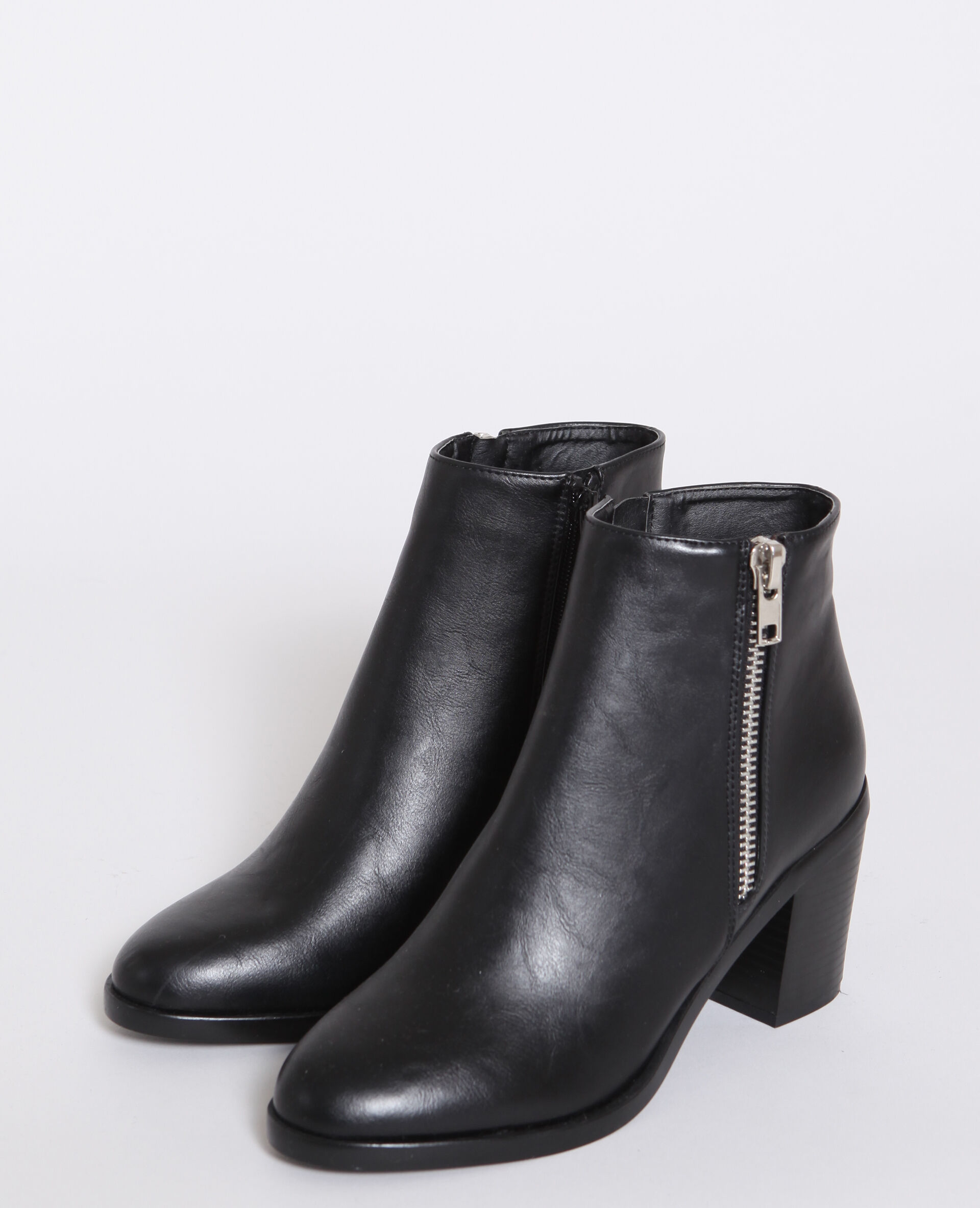 bottine talon noir