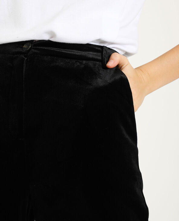Pantalon velours noir - Pimkie