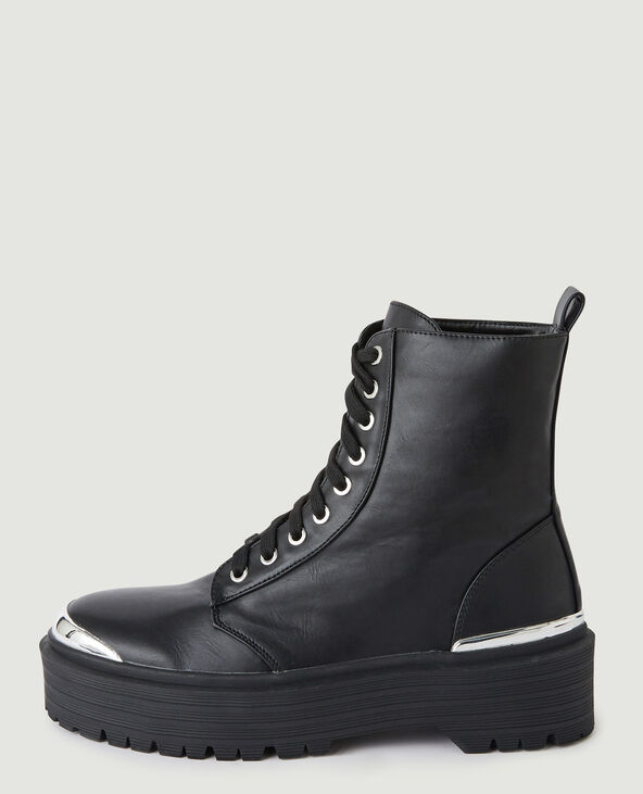 Bottines top lacets pimkie