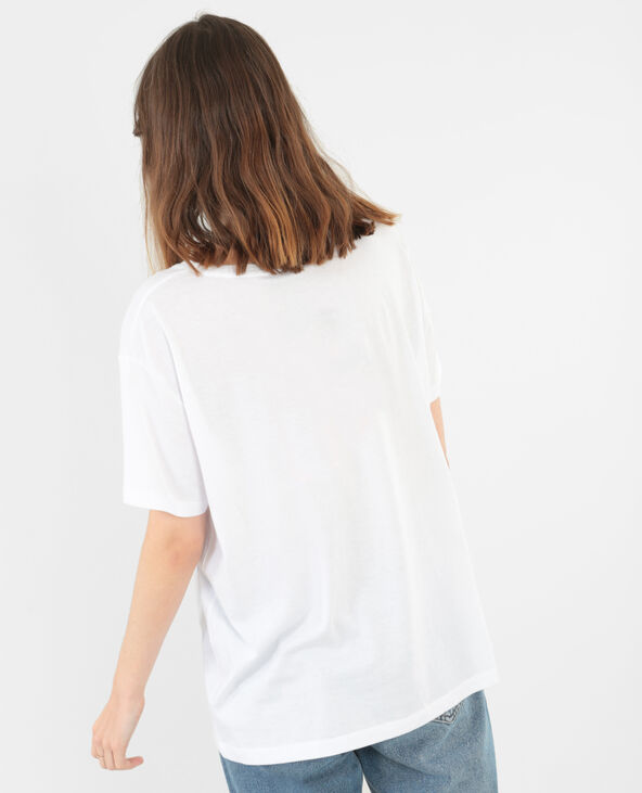 T-shirt "Feminist" collection limitée blanc - Pimkie