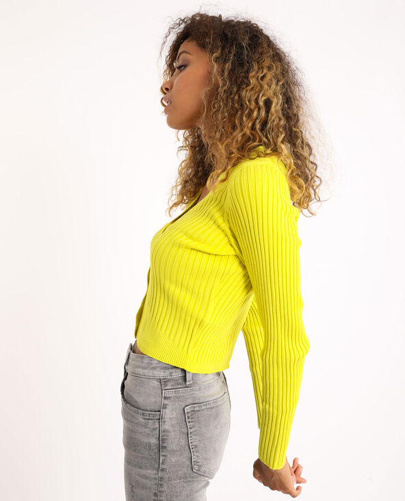 Gilet court vert anis - Pimkie
